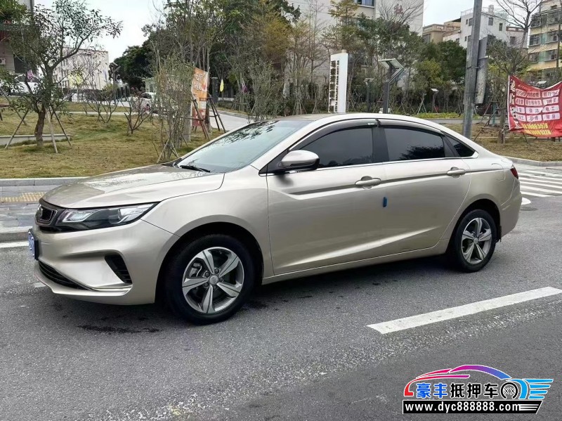 19年吉利帝豪轿车抵押车出售