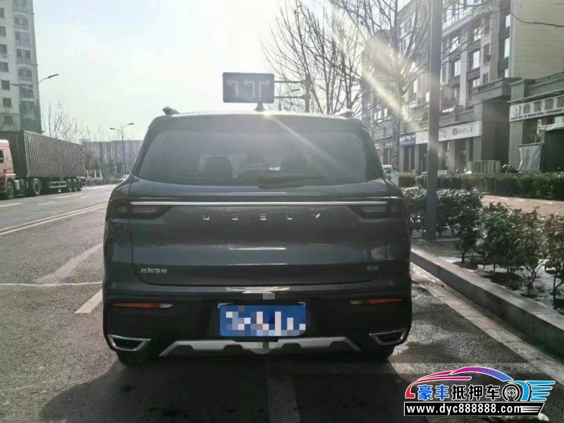 22年吉利豪越SUV抵押车出售