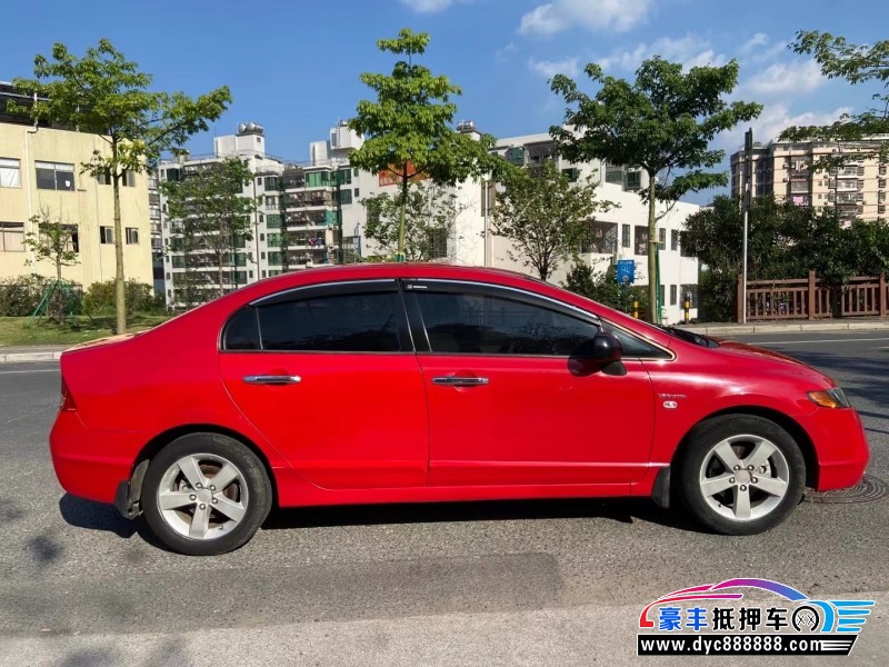 09年本田思域轿车抵押车出售