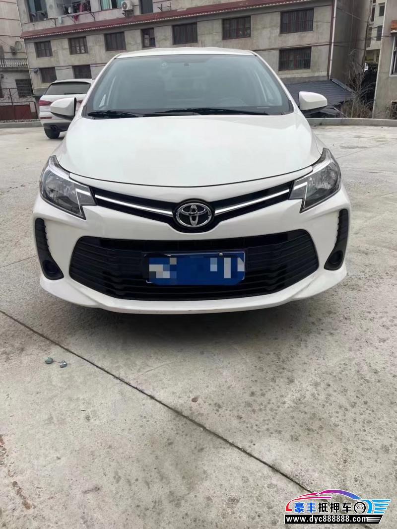 20年丰田威驰轿车抵押车出售