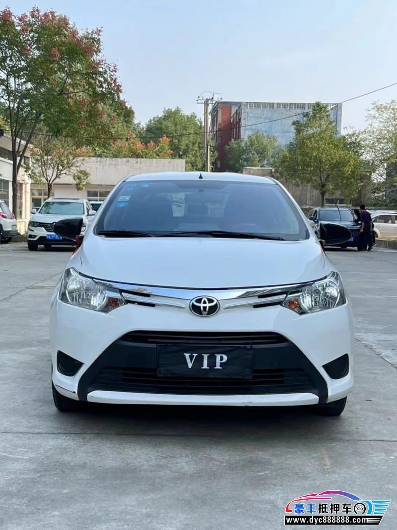16年丰田威驰轿车抵押车出售