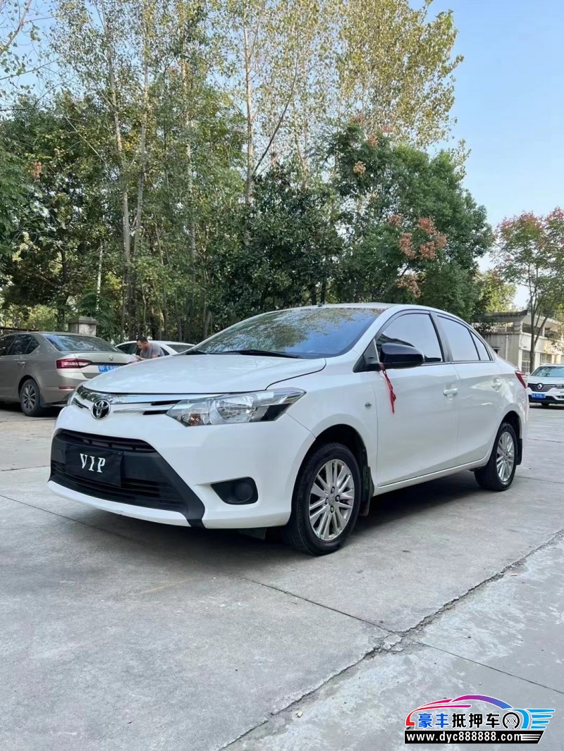 16年丰田威驰轿车抵押车出售