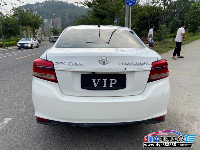 17年丰田威驰轿车抵押车出售