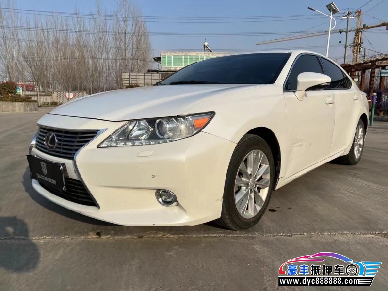 16年雷克萨斯ES轿车抵押车出售