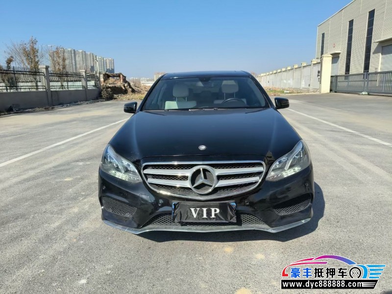 14年奔驰E轿车抵押车出售