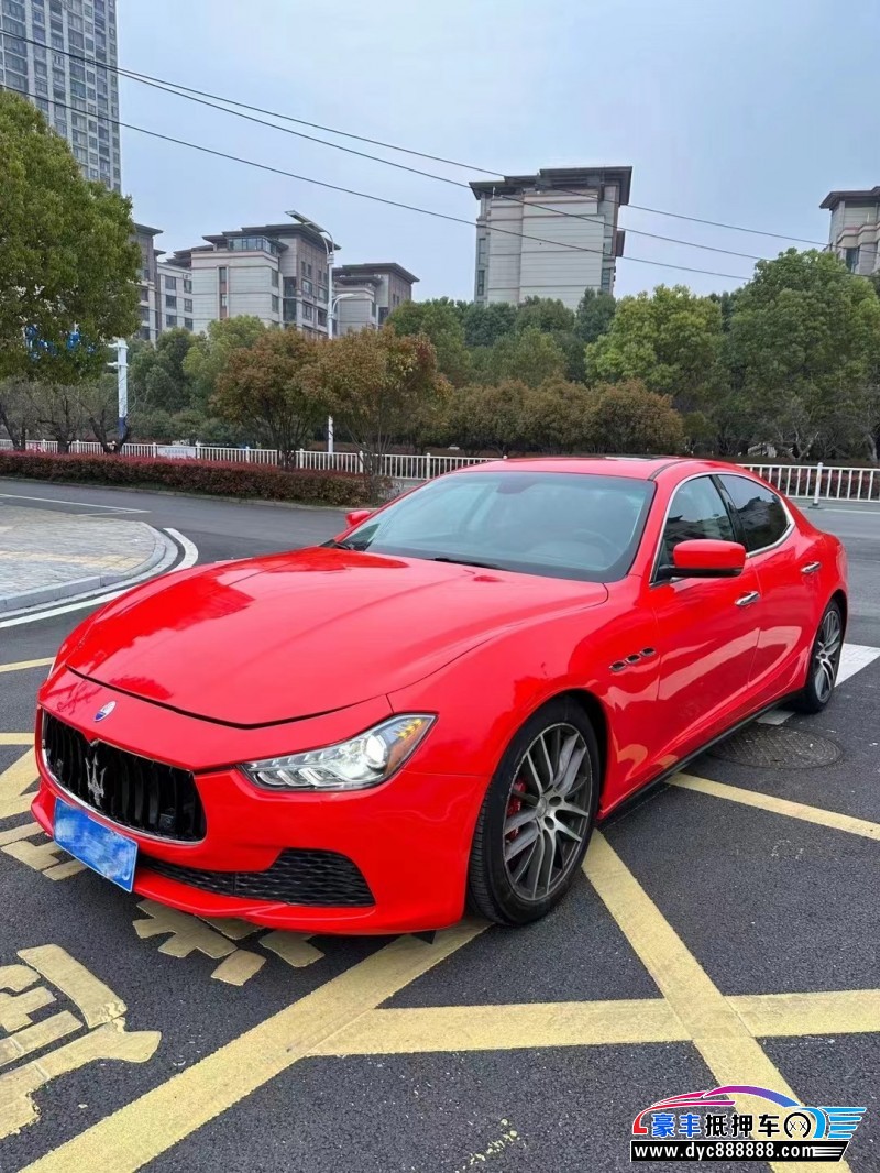 15年玛莎拉蒂Ghibli轿车抵押车出售