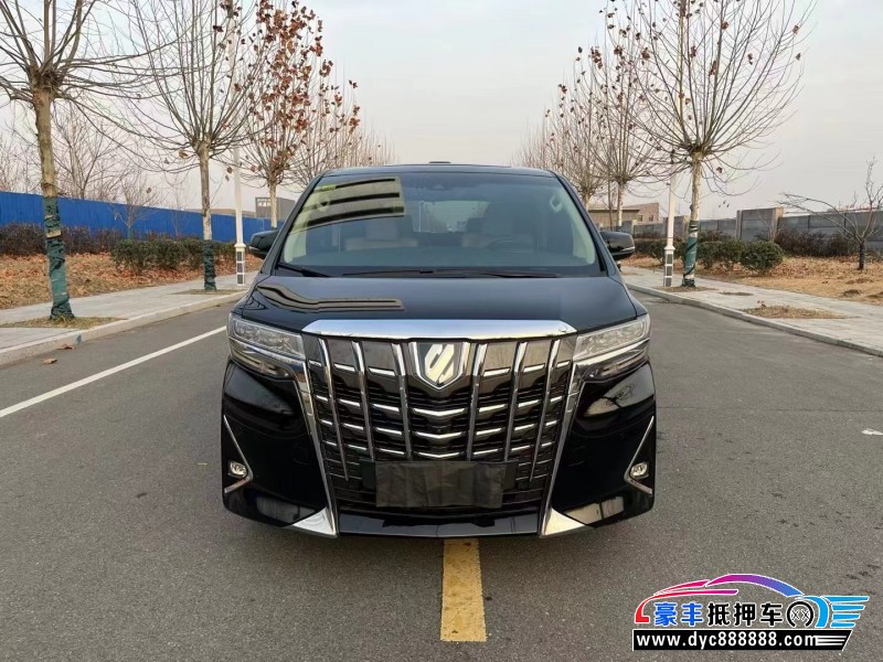 19年丰田埃尔法MPV抵押车出售