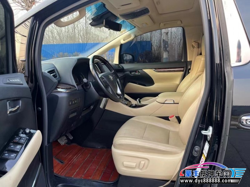 19年丰田埃尔法MPV抵押车出售