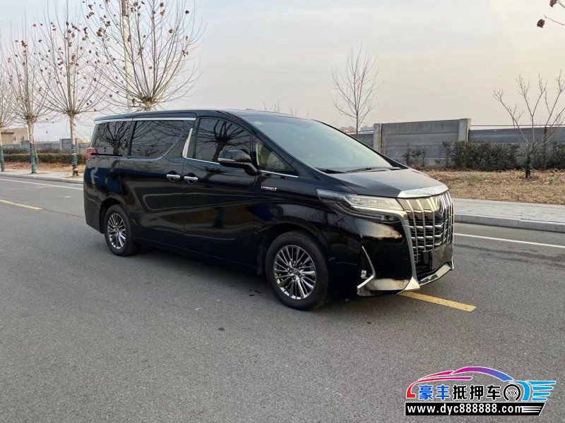 19年丰田埃尔法MPV抵押车出售