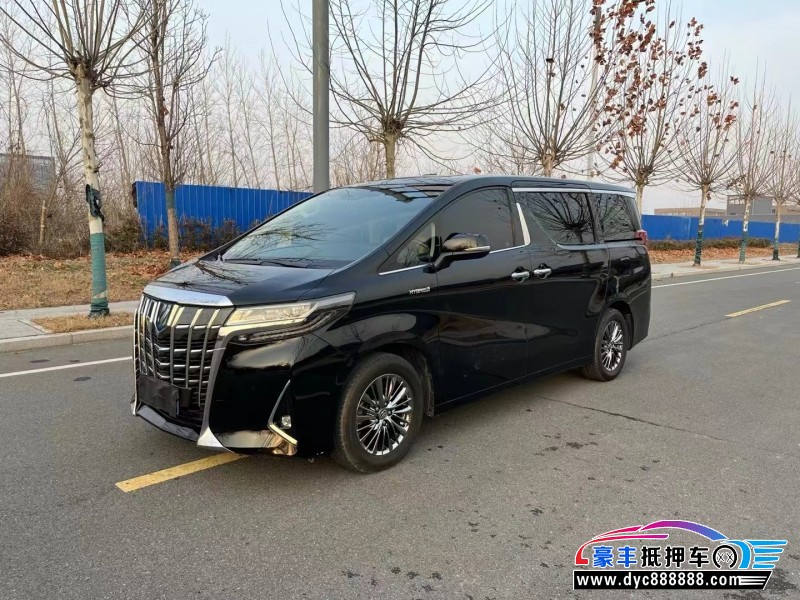 19年丰田埃尔法MPV抵押车出售