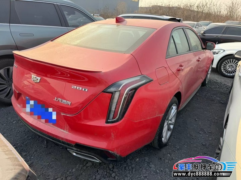 23年凯迪拉克CT4轿车抵押车出售