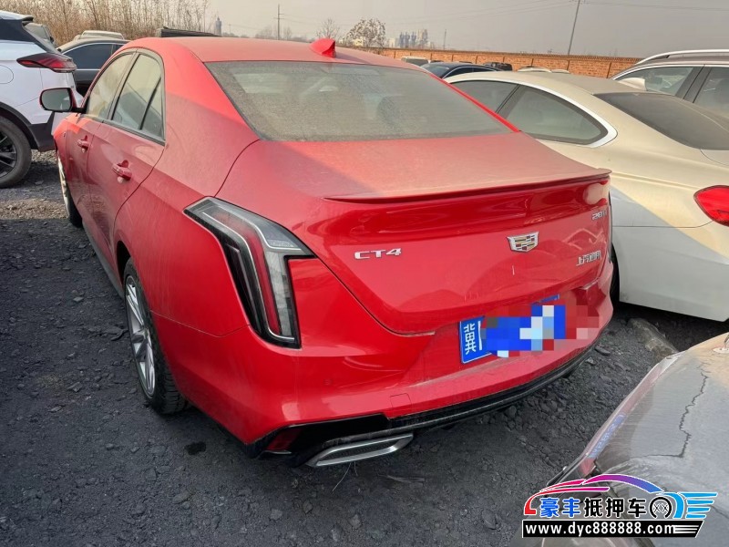 23年凯迪拉克CT4轿车抵押车出售