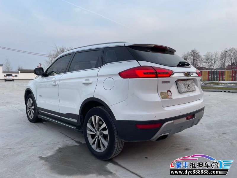 17年吉利博越SUV抵押车出售