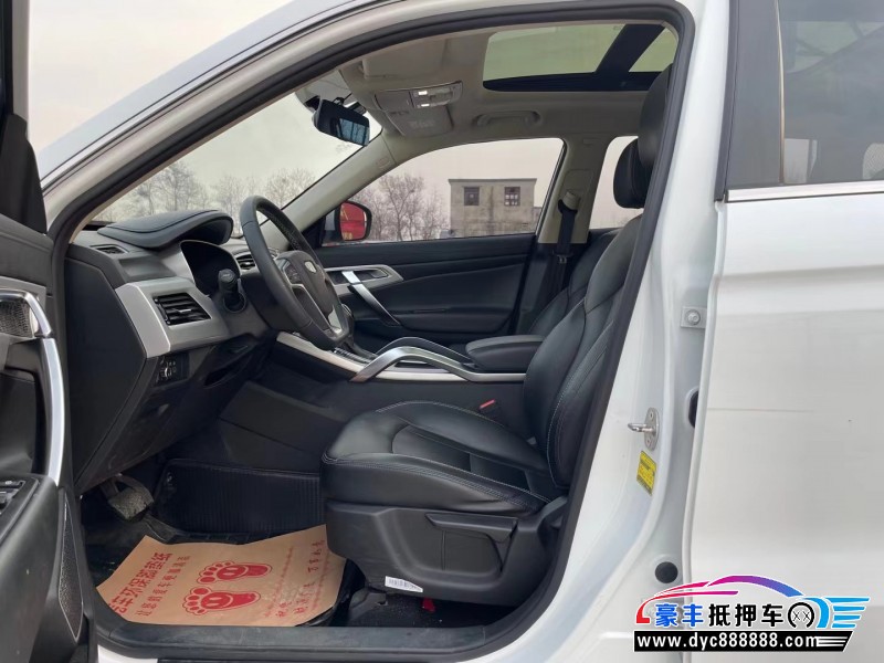 17年吉利博越SUV抵押车出售