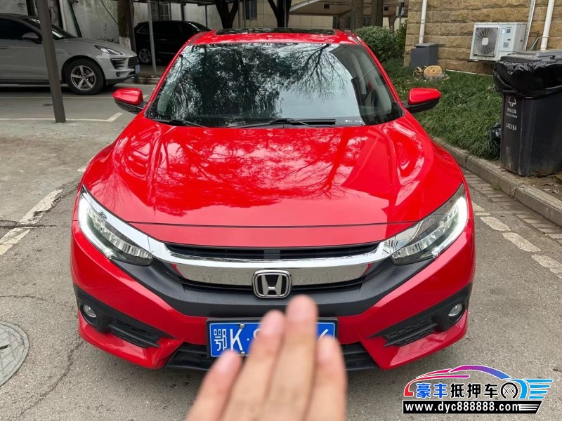 19年本田思域轿车抵押车出售
