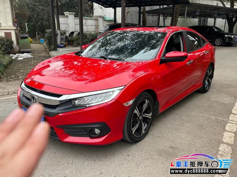 19年本田思域轿车抵押车出售
