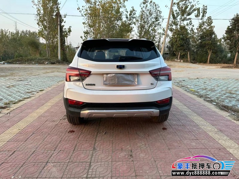 19年吉利远景轿车抵押车出售