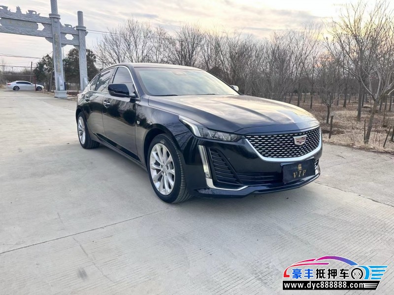 22年凯迪拉克CT5轿车抵押车出售