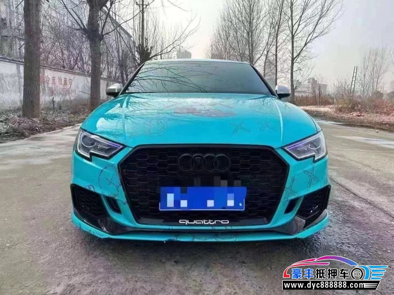 18年奥迪A3轿车抵押车出售