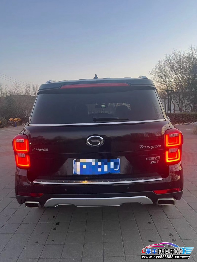 18年传祺GS8轿车抵押车出售