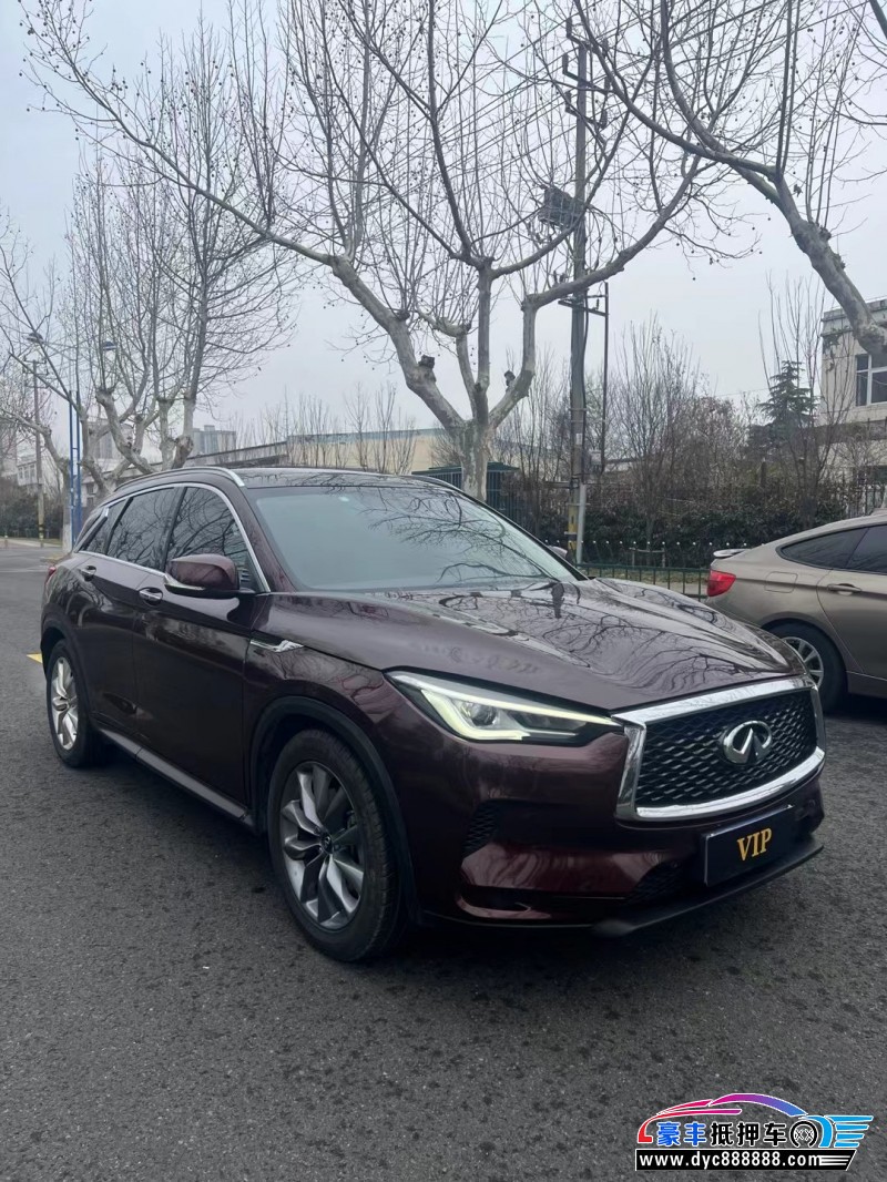 20年英菲尼迪QX50SUV抵押车出售