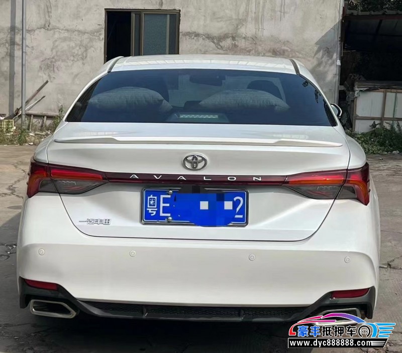 22年丰田亚洲龙轿车抵押车出售