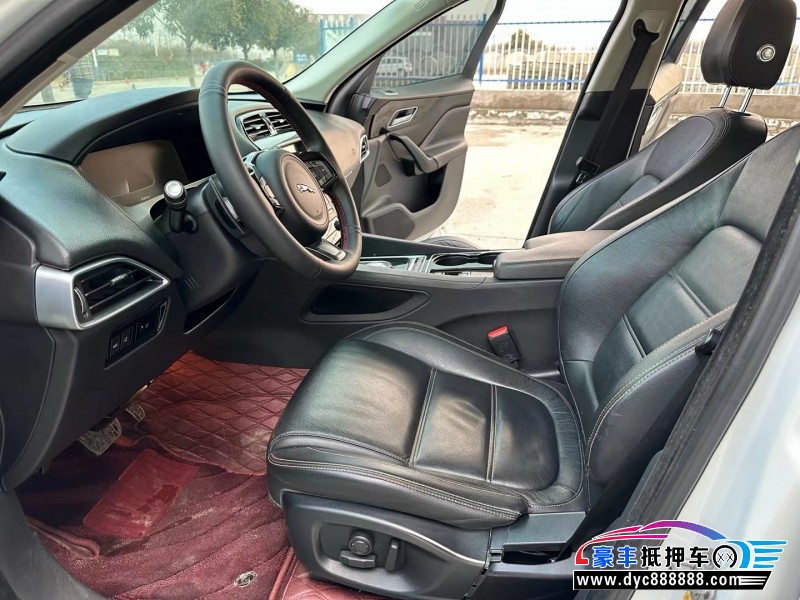 17年捷豹F-PACESUV抵押车出售