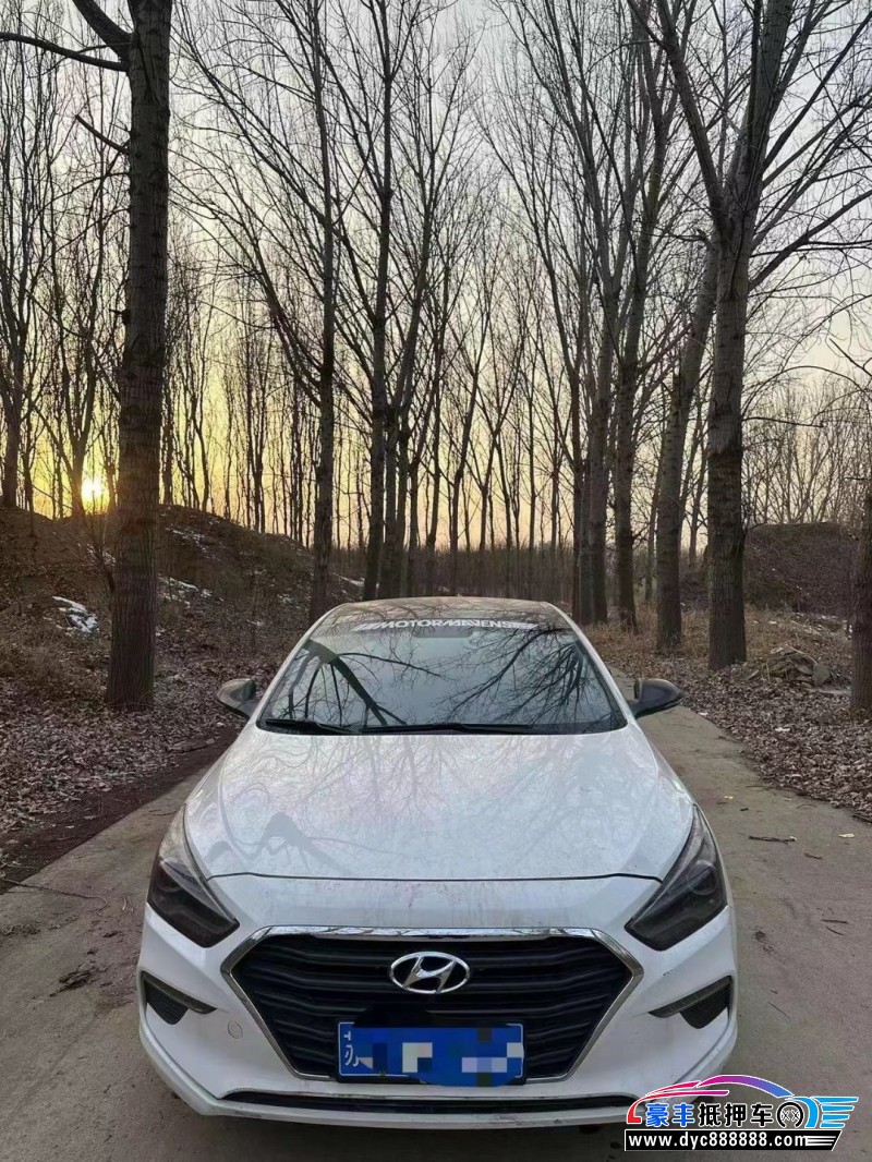 18年现代名图轿车抵押车出售