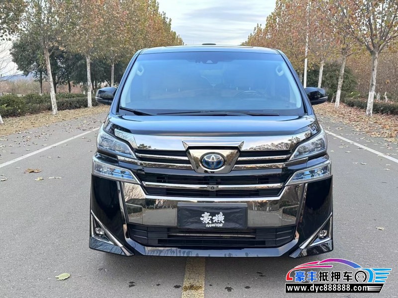 19年丰田威尔法MPV抵押车出售