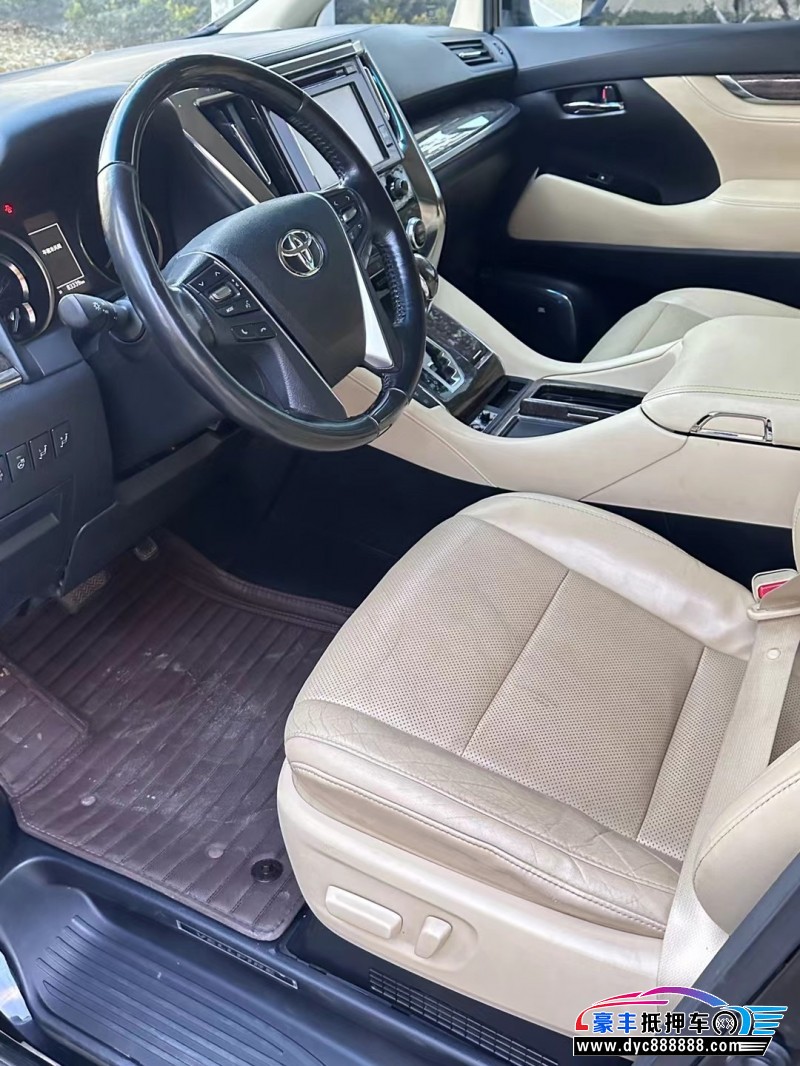 19年丰田威尔法MPV抵押车出售