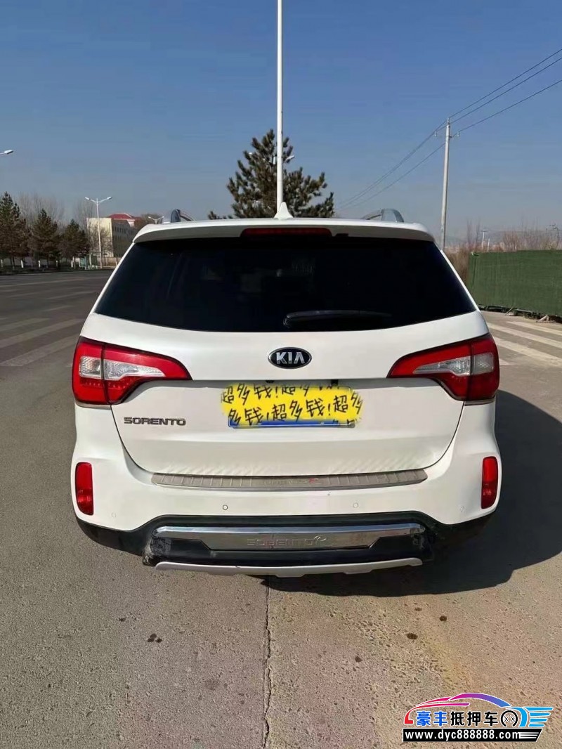 15年起亚索兰托轿车抵押车出售