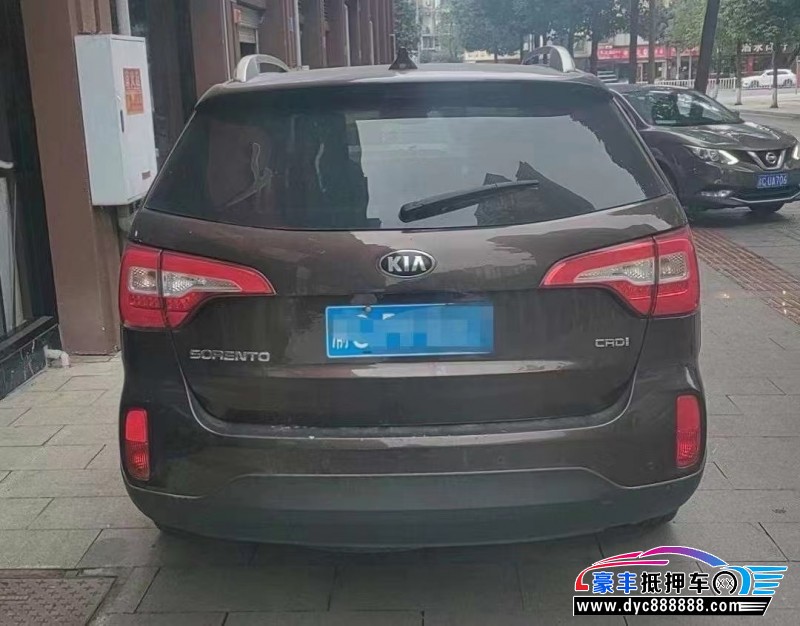 14年起亚索兰托轿车抵押车出售