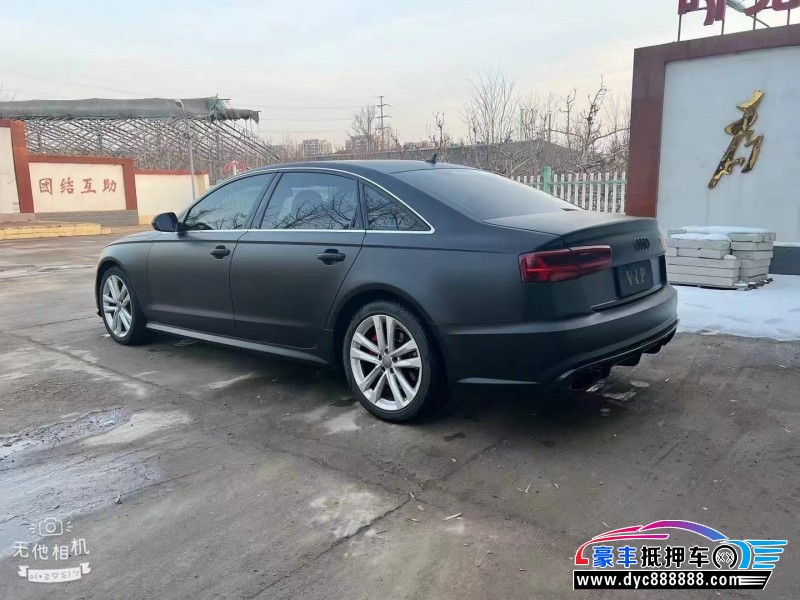 18年奥迪A6L轿车抵押车出售