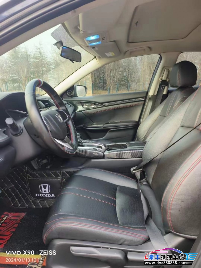 19年本田思域轿车抵押车出售