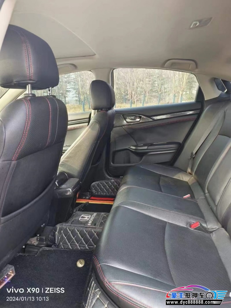 19年本田思域轿车抵押车出售