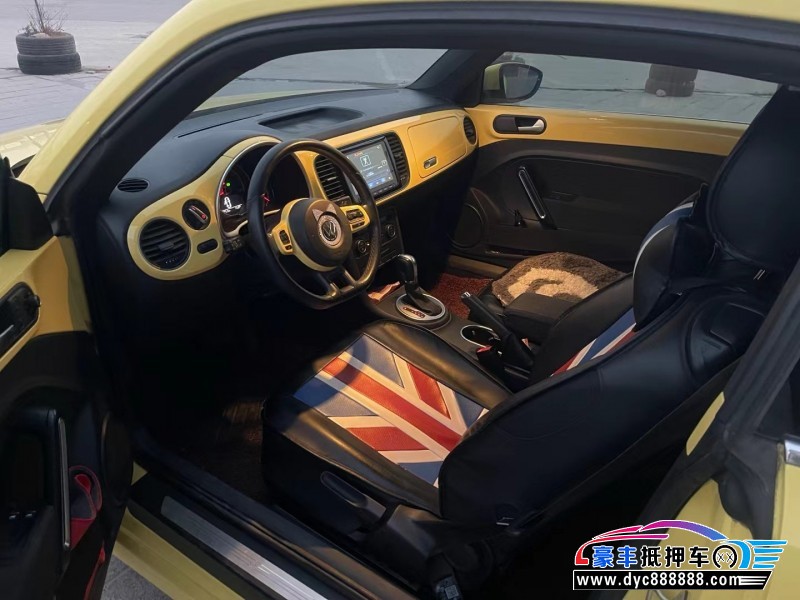 16年大众甲壳虫轿车抵押车出售