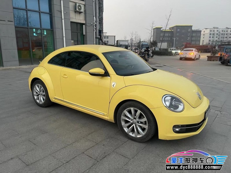 16年大众甲壳虫轿车抵押车出售