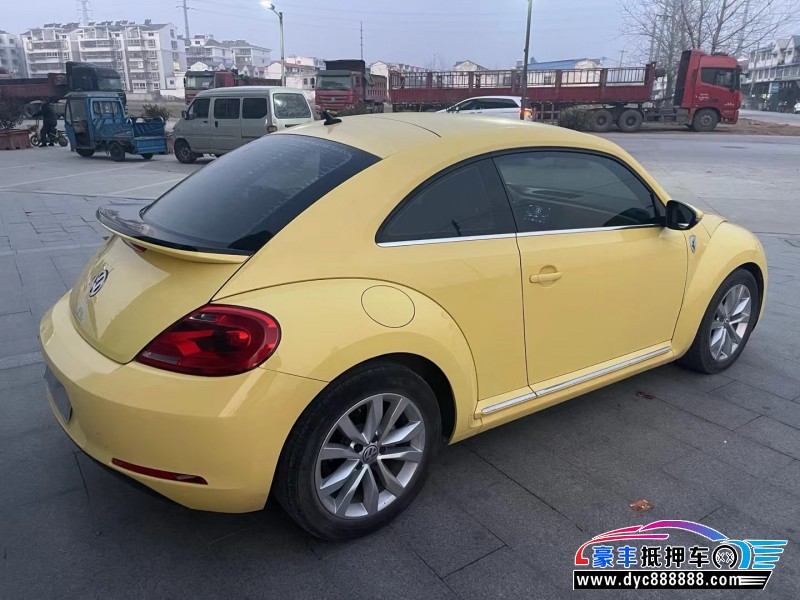 16年大众甲壳虫轿车抵押车出售