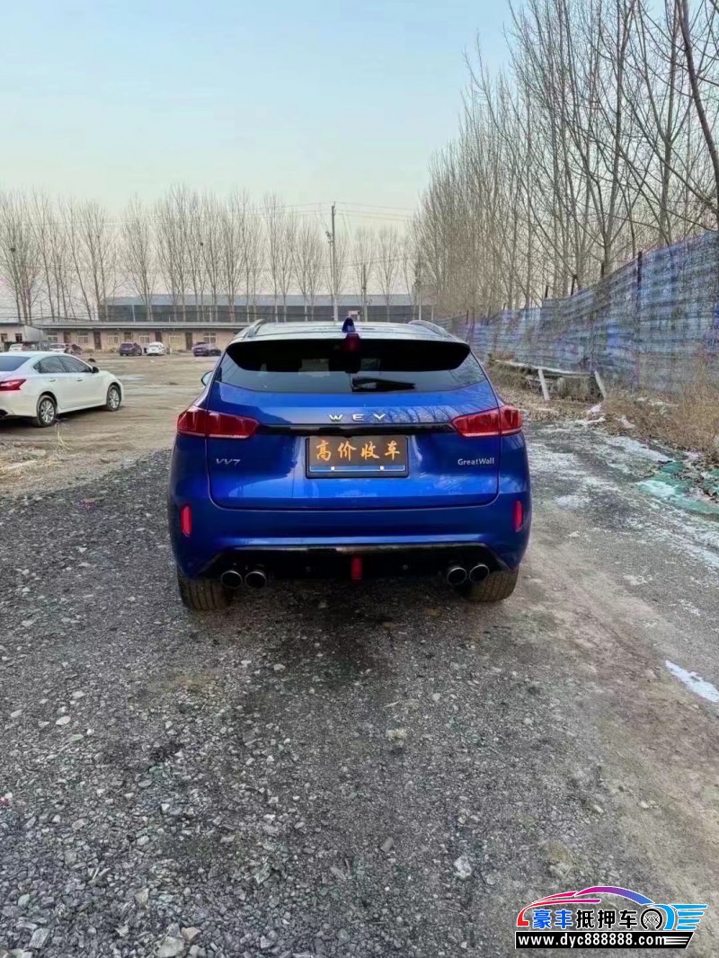 18年长城VV7轿车抵押车出售