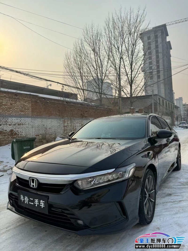 22年本田英诗派轿车抵押车出售
