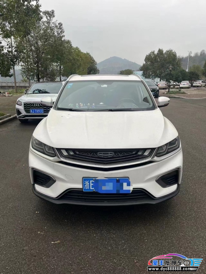 19年吉利缤越轿车抵押车出售