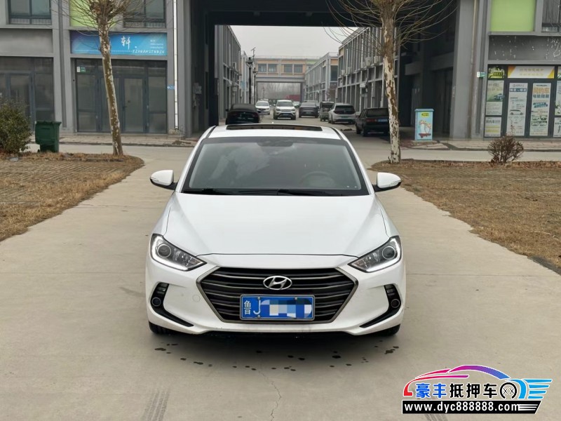 19年现代领动轿车抵押车出售