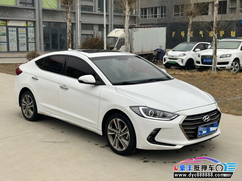 19年现代领动轿车抵押车出售