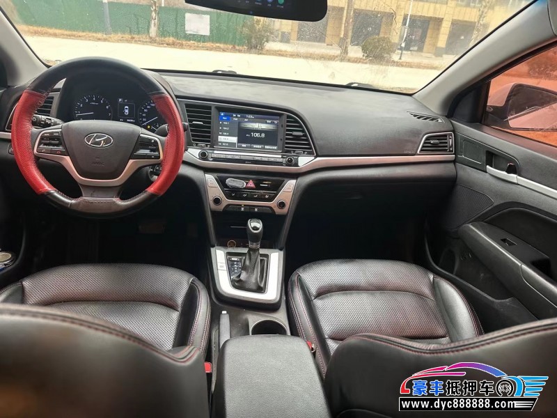 19年现代领动轿车抵押车出售