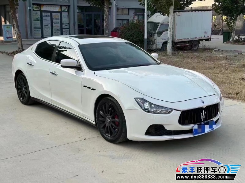 15年玛莎拉蒂Ghibli轿车抵押车出售