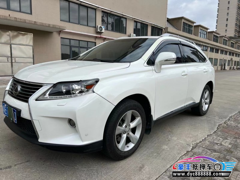 13年雷克萨斯RX轿车抵押车出售