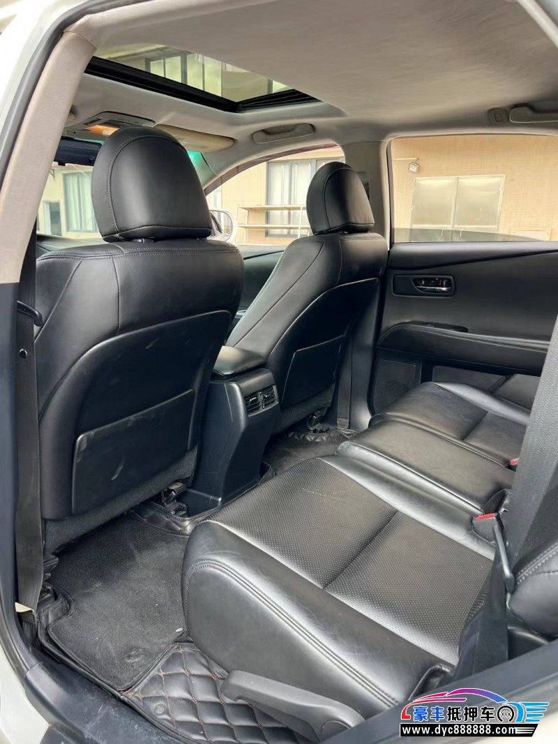 13年雷克萨斯RX轿车抵押车出售