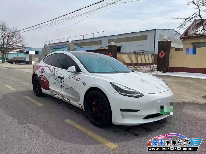 20年特斯拉MODEL 3轿车抵押车出售