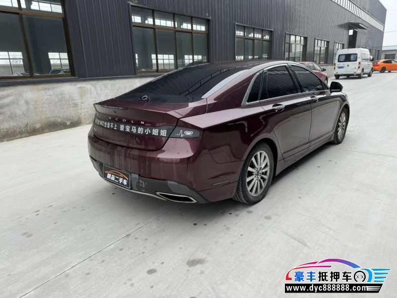 18年林肯MKZ轿车抵押车出售