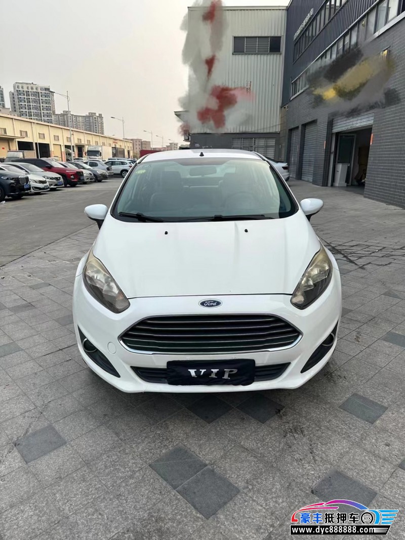 14年福特嘉年华轿车抵押车出售